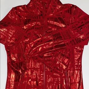Red Lululemon Define Jacket